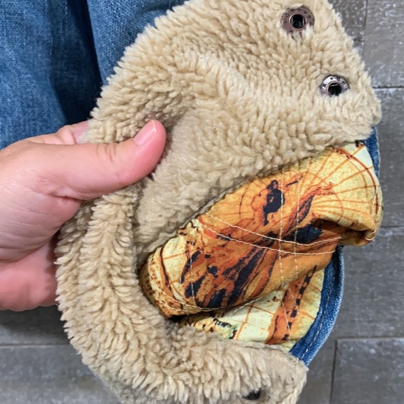 RuffHewn well worn fleece lined jean jacket size Medium - Picture 8 of 11